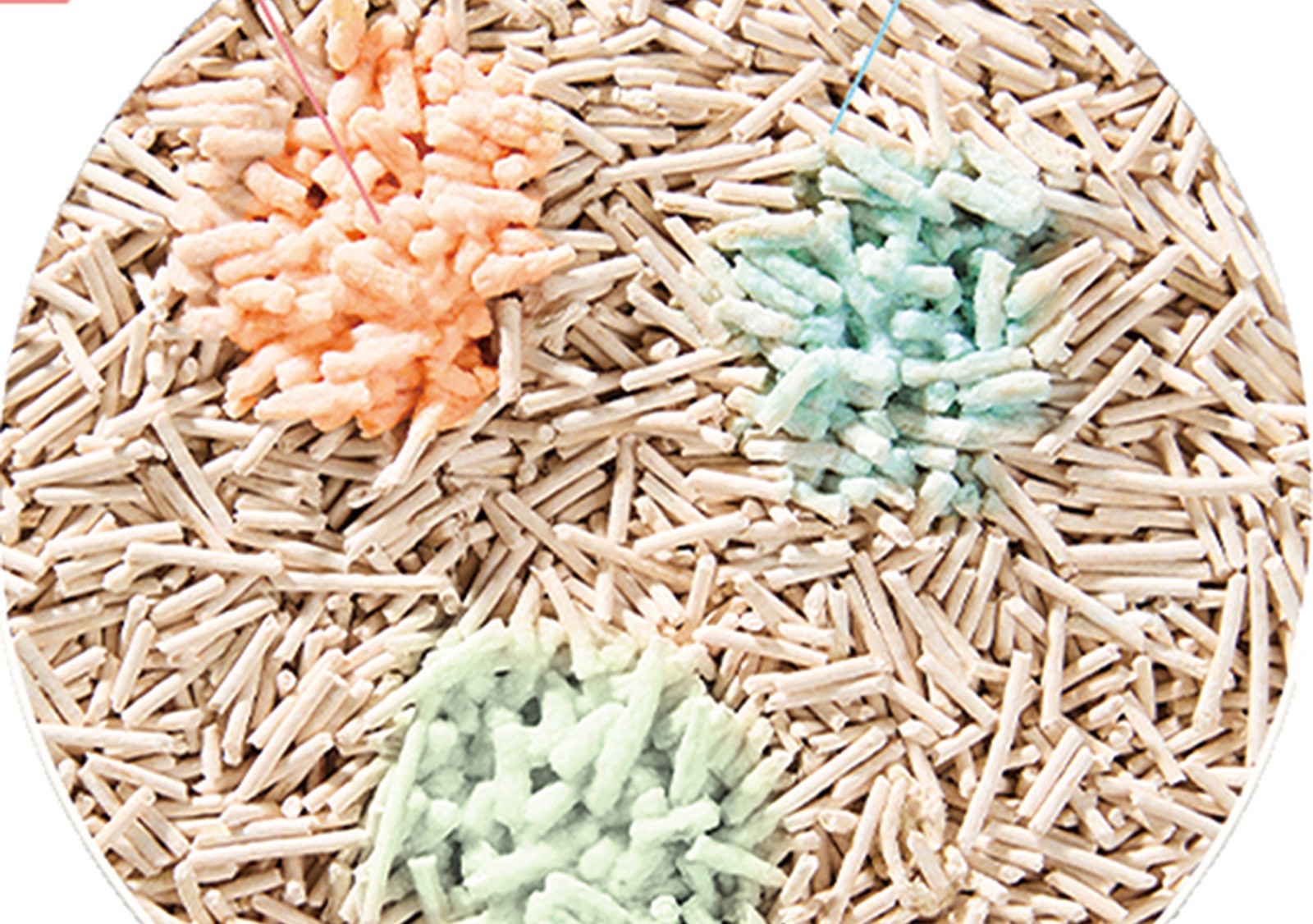 pH urine-testing cat litter